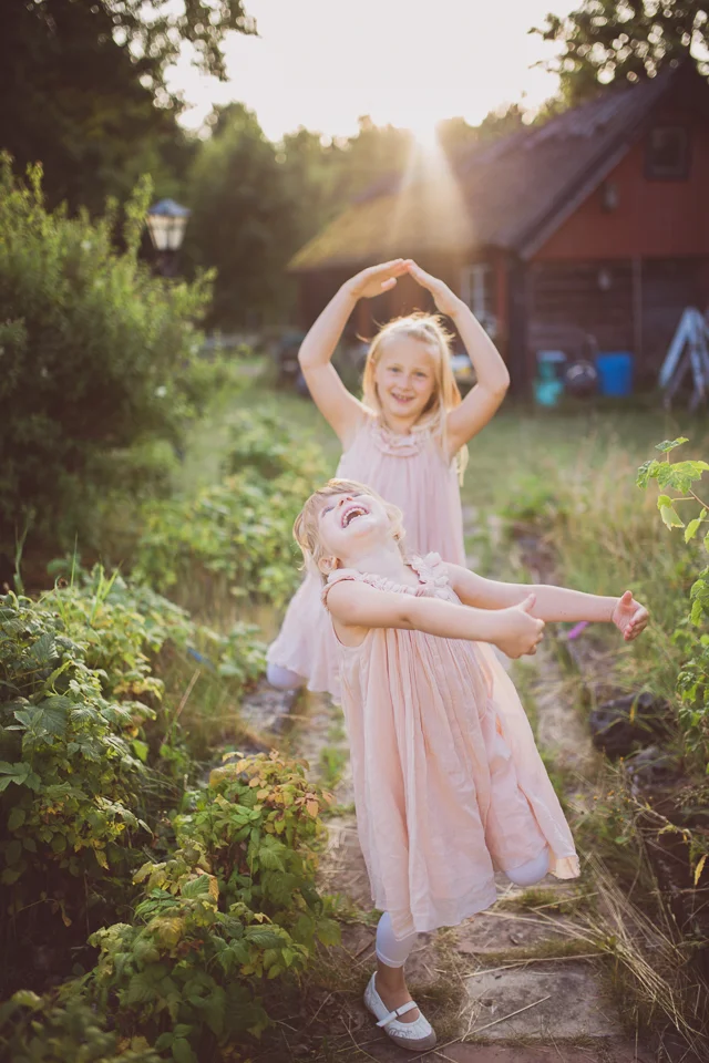 En familjefotografering på Öland