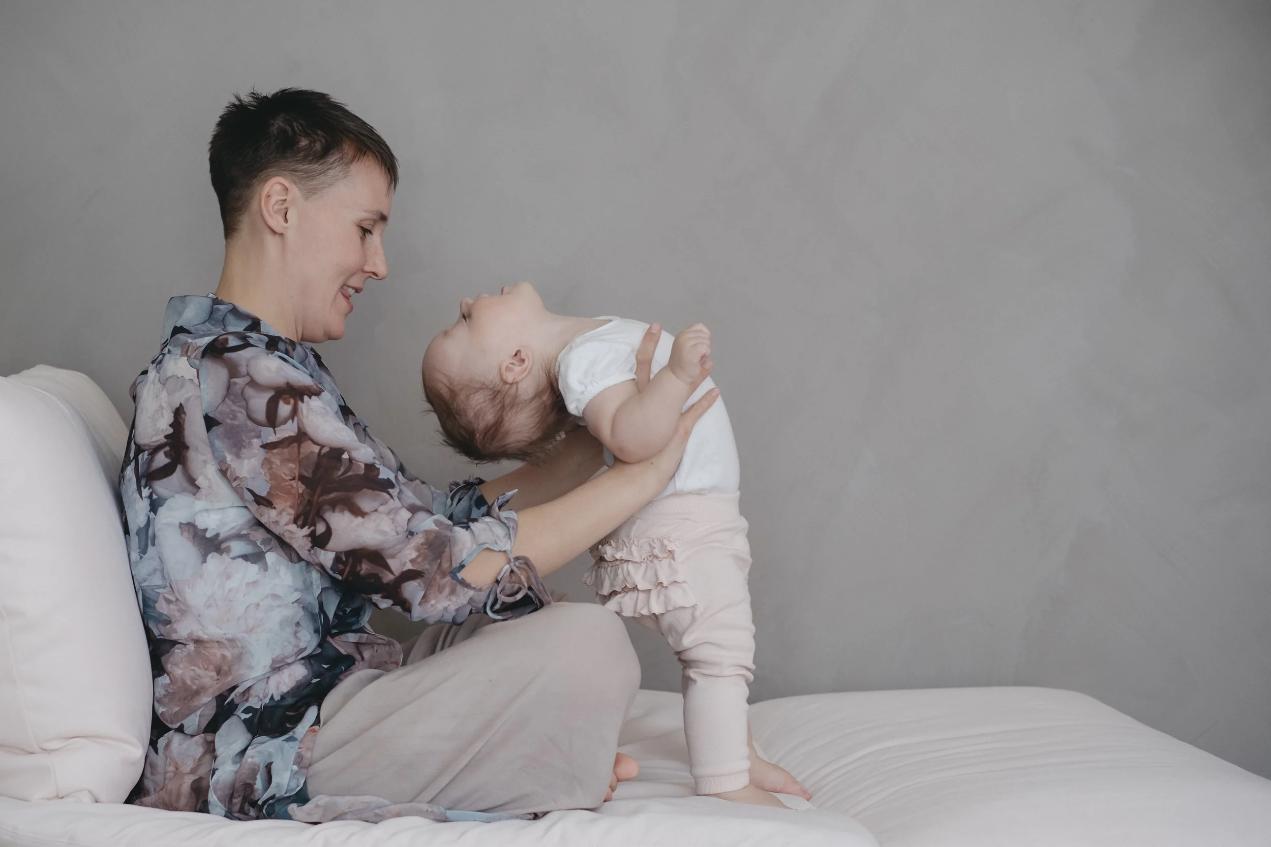 Hjärtliga skratt och kurrande mage