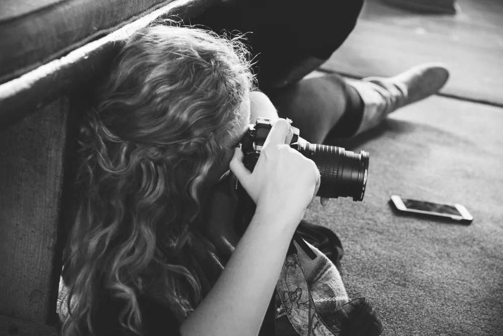 Whatever it takes to get the perfect shot!
