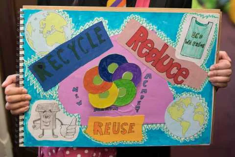 Picture from one of their programes WASTE PREVENTION PROGRAMME 2017-2018 