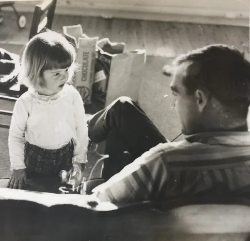 Me and dad, Kerry Keegan, 1938-2017