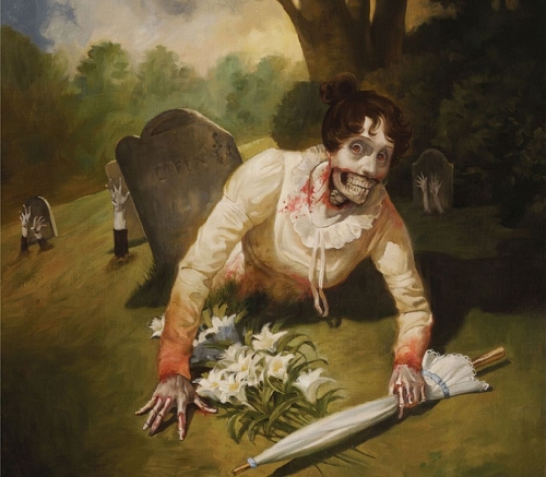 If all else fails put a zombie in it.