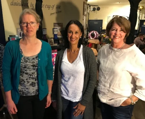 Emma Darwin. Monica Ali & Kellie Jackson