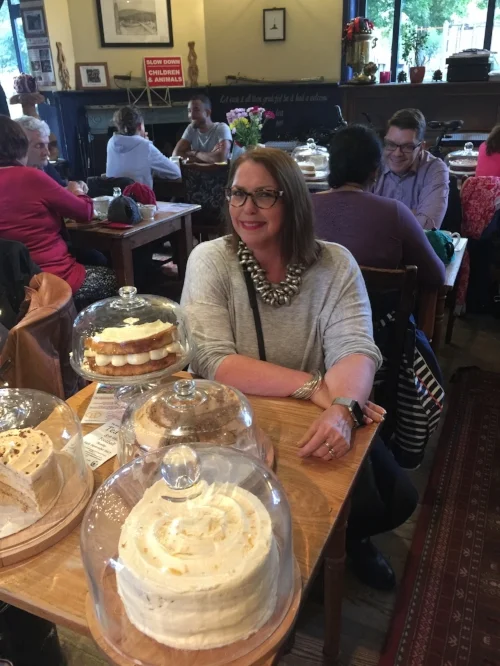 A big thank you to Yvonne Wilcox, who stepped in at the last moment to help guard the cakes and man the door.