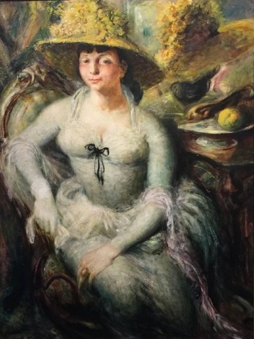 Margaret Olley (1948) portrait by William Dobell.