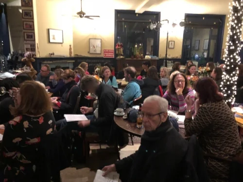 A full house!