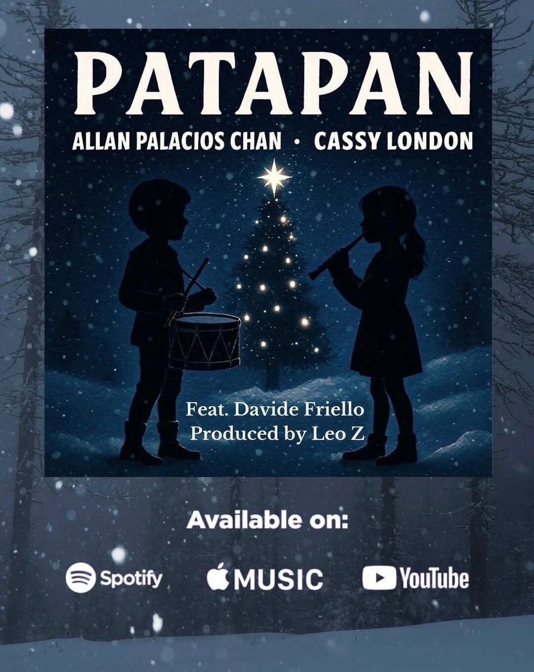 Patapan is officially yours ✨

We filmed the music video yesterday and&hellip;I&rsquo;m still floating. This project feels like stepping into another world.. a modern-classical take on a 17th Century French Christmas carol. It&rsquo;s a little mystic