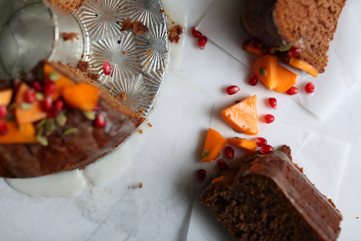 persimmon cake recipe