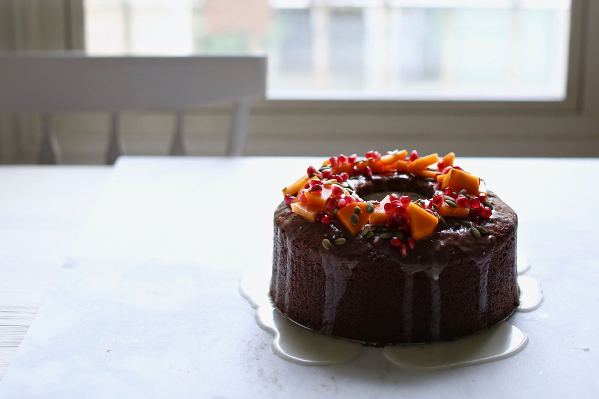 persimmon cake recipe