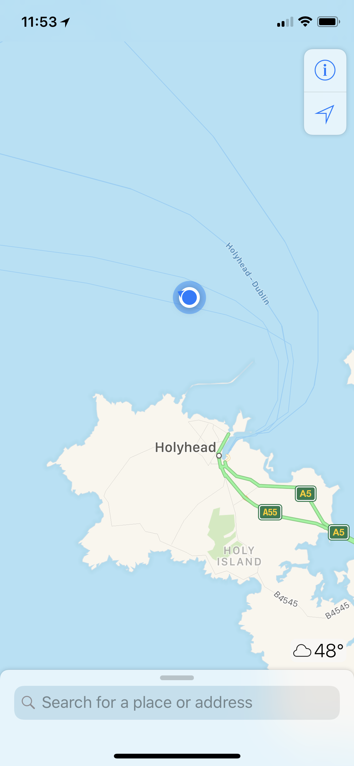 Rhostrehwfa, Wales To Enniscorthy, Ireland: Wednesday April 4th