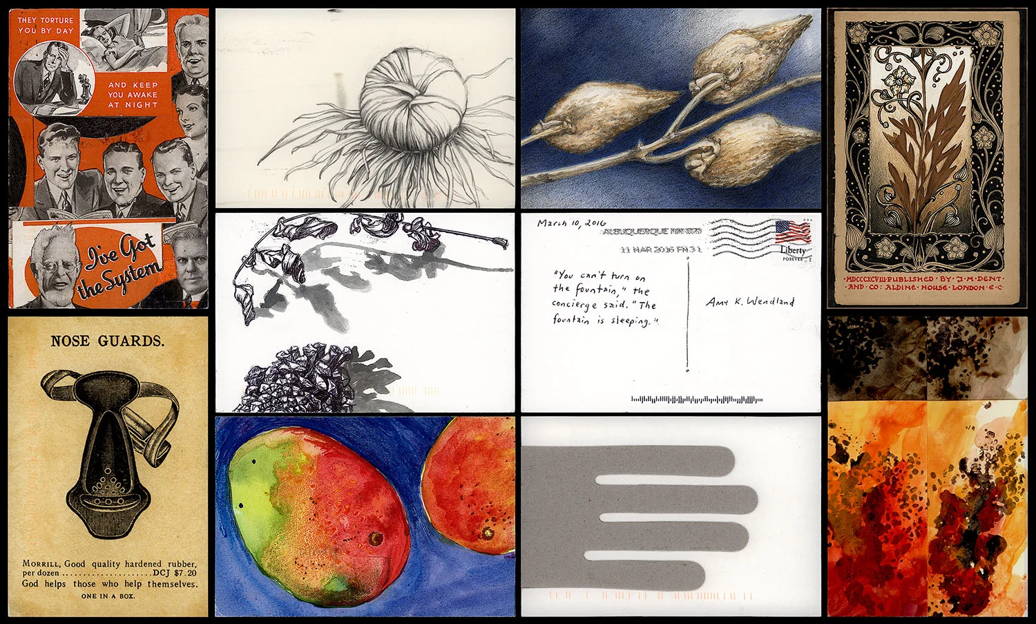 Note to Self (postcard series)