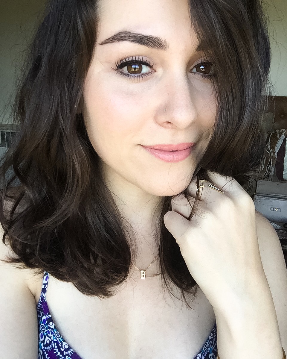 More wavy/beachy hair courtesy of Ouai (this was my best hair day in a while, people!)
