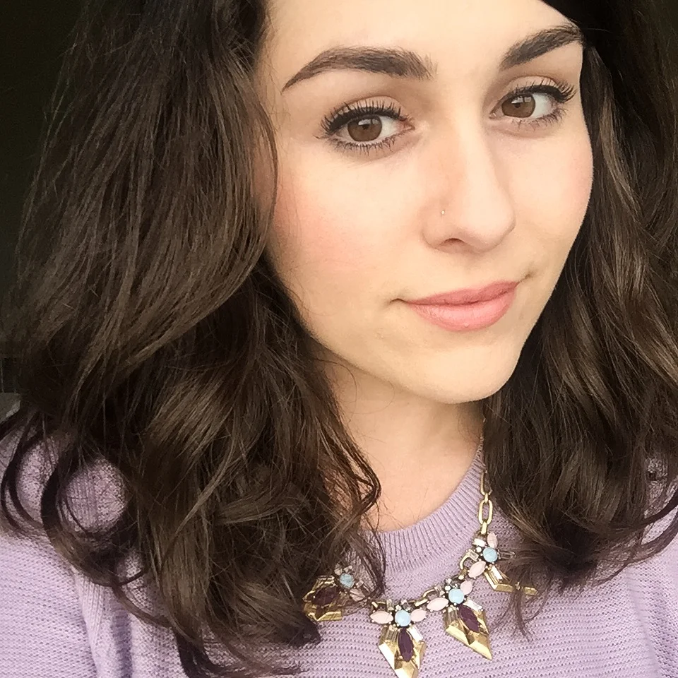 A little more curly and defined - especially underneath my hair