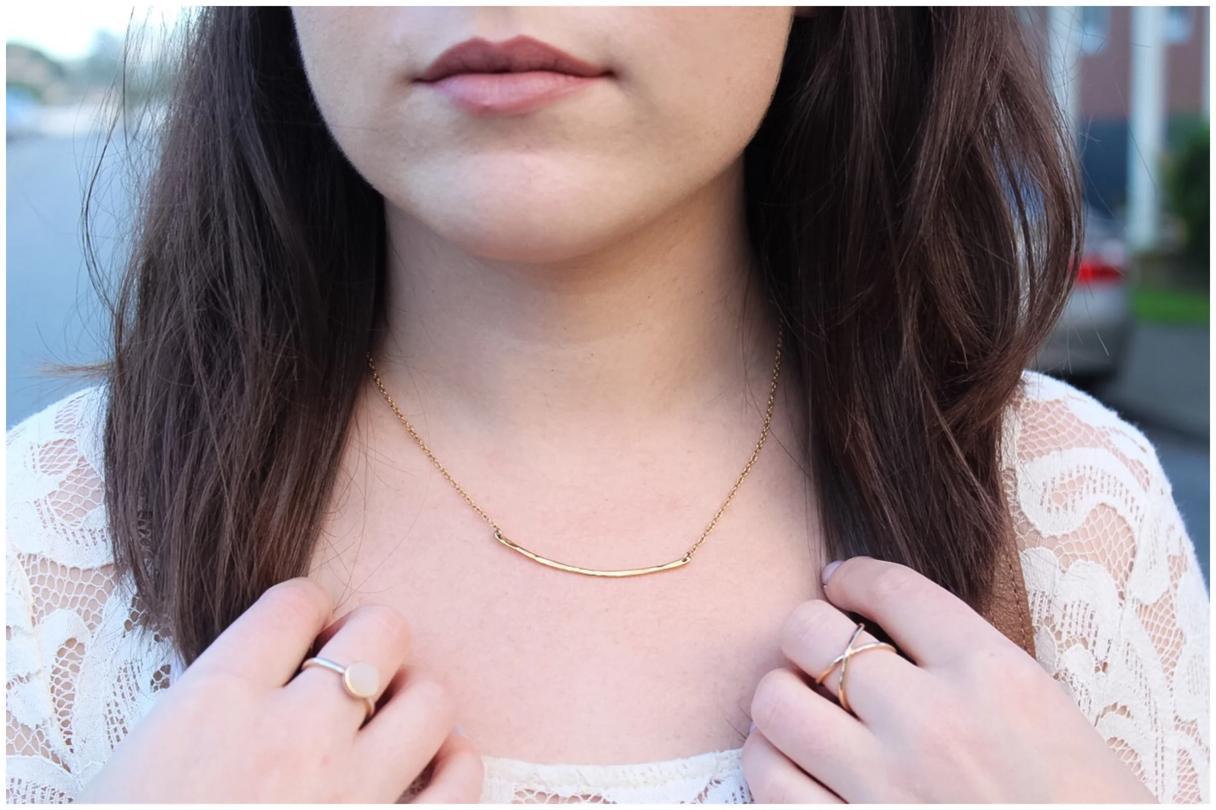 Nashelle Infinity X Ring in Gold