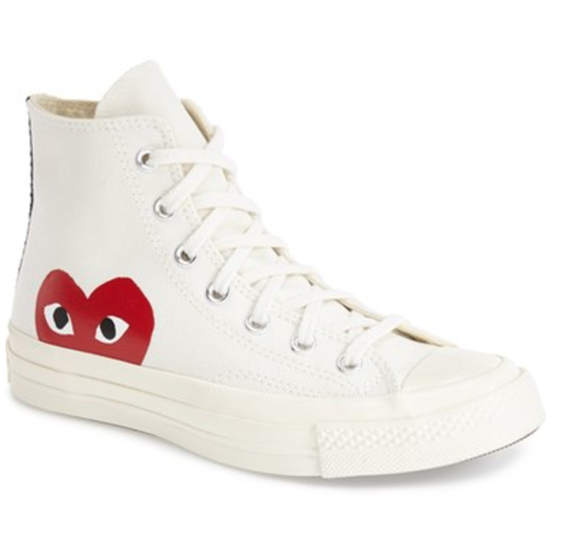Comme des Garçons PLAY x Converse Chuck Taylor® - 'Hidden Heart' High Top Sneaker