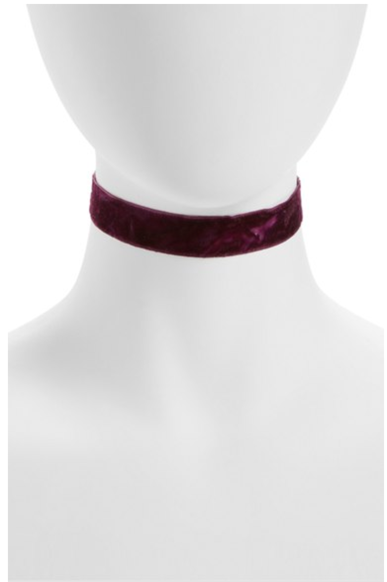 B.P. Crushed Velvet Choker