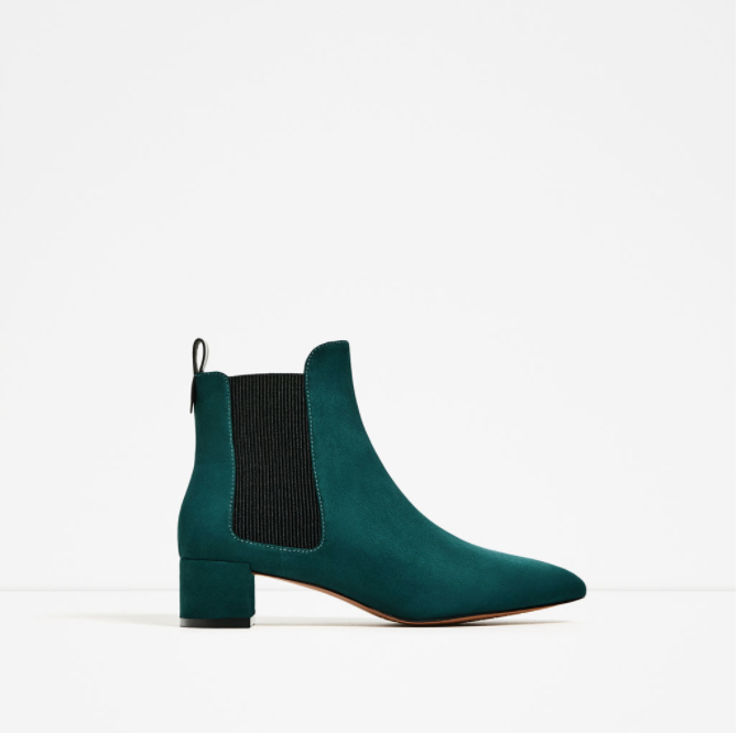 ELASTIC HIGH HEEL ANKLE BOOTS