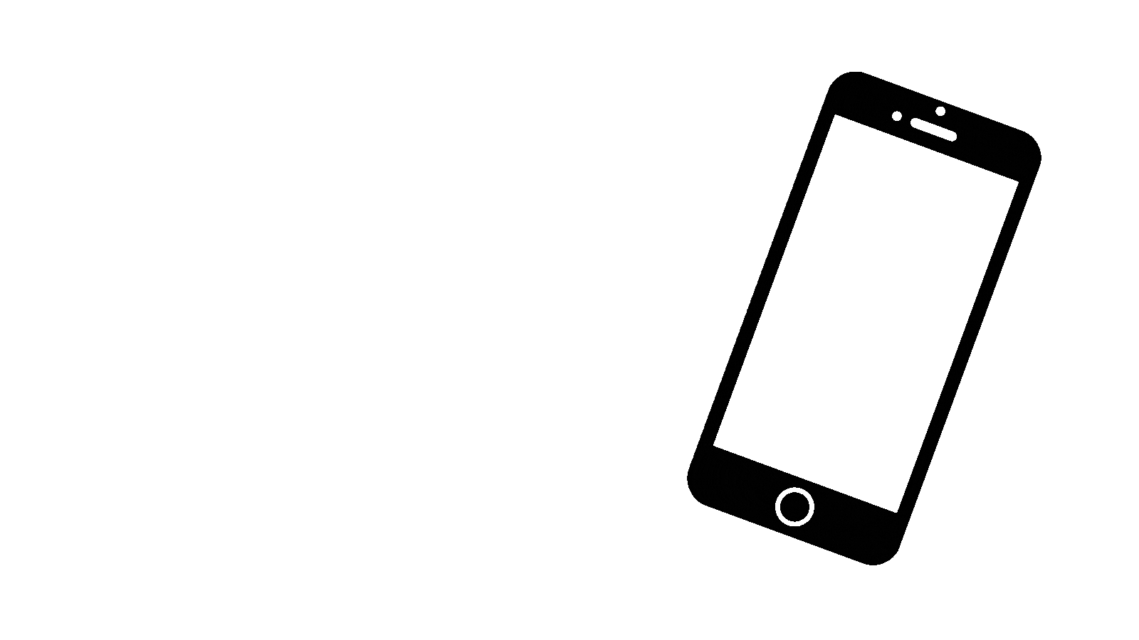 Text appears saying Ring Ring, BLINK's calling. The black outline of a phone lights up with Incoming call, and lines come off showing it's vibrating