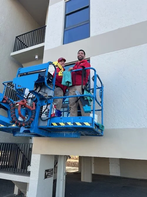 Window washing & detailing