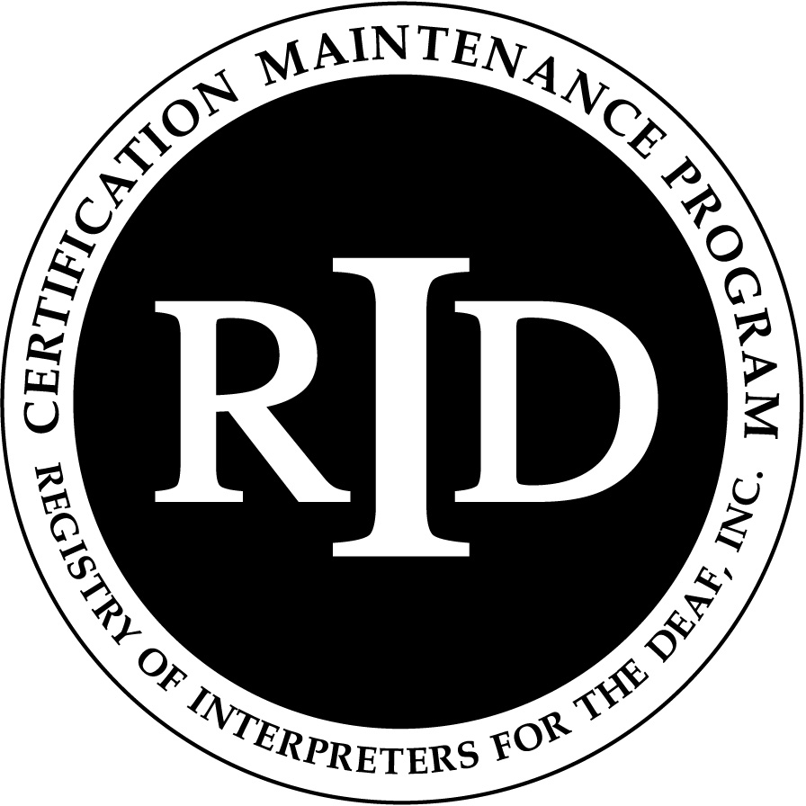 The RID Certification Maintenance Program Seal