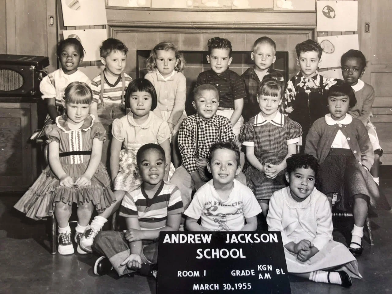 Tania pictured back row, third from the left. 