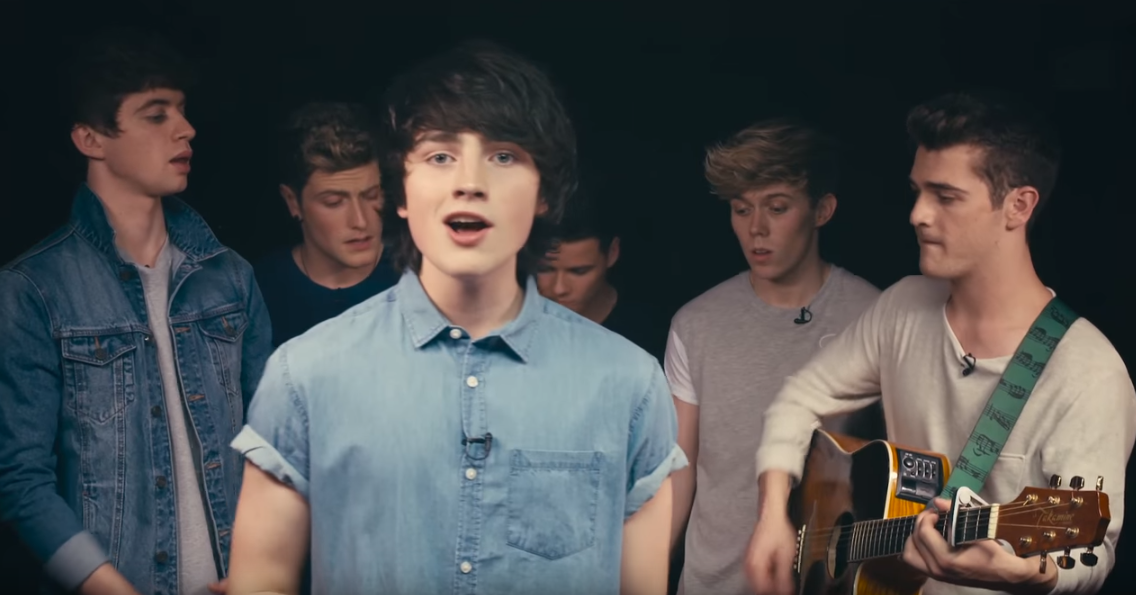 Here’s Brendan and Hometown singing a cover of One Direction’s Drag Me Down