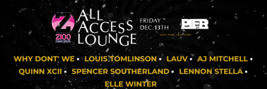 Image result for jingle ball 2019 all access lounge