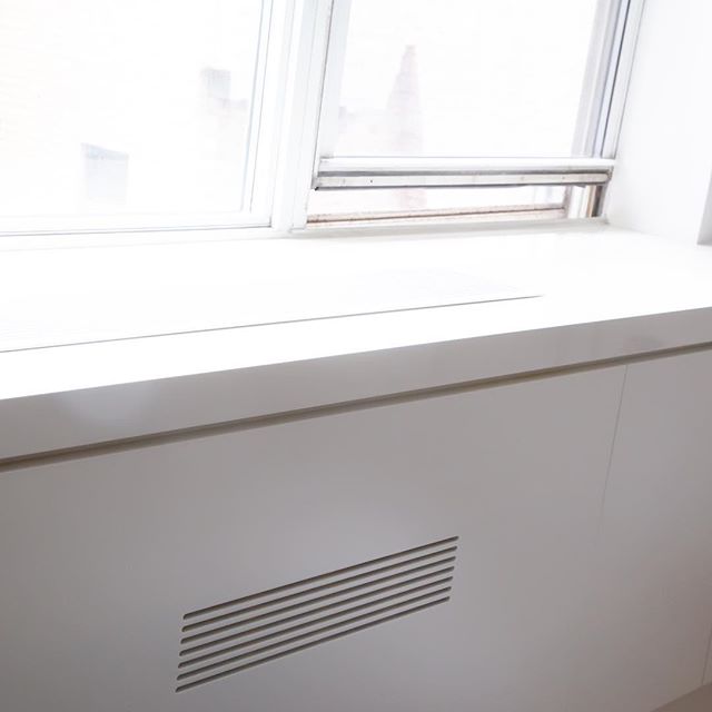 #custom radiator cover &mdash; clean lines, clean lives #millwork #handcrafted #details #quality #woodworking