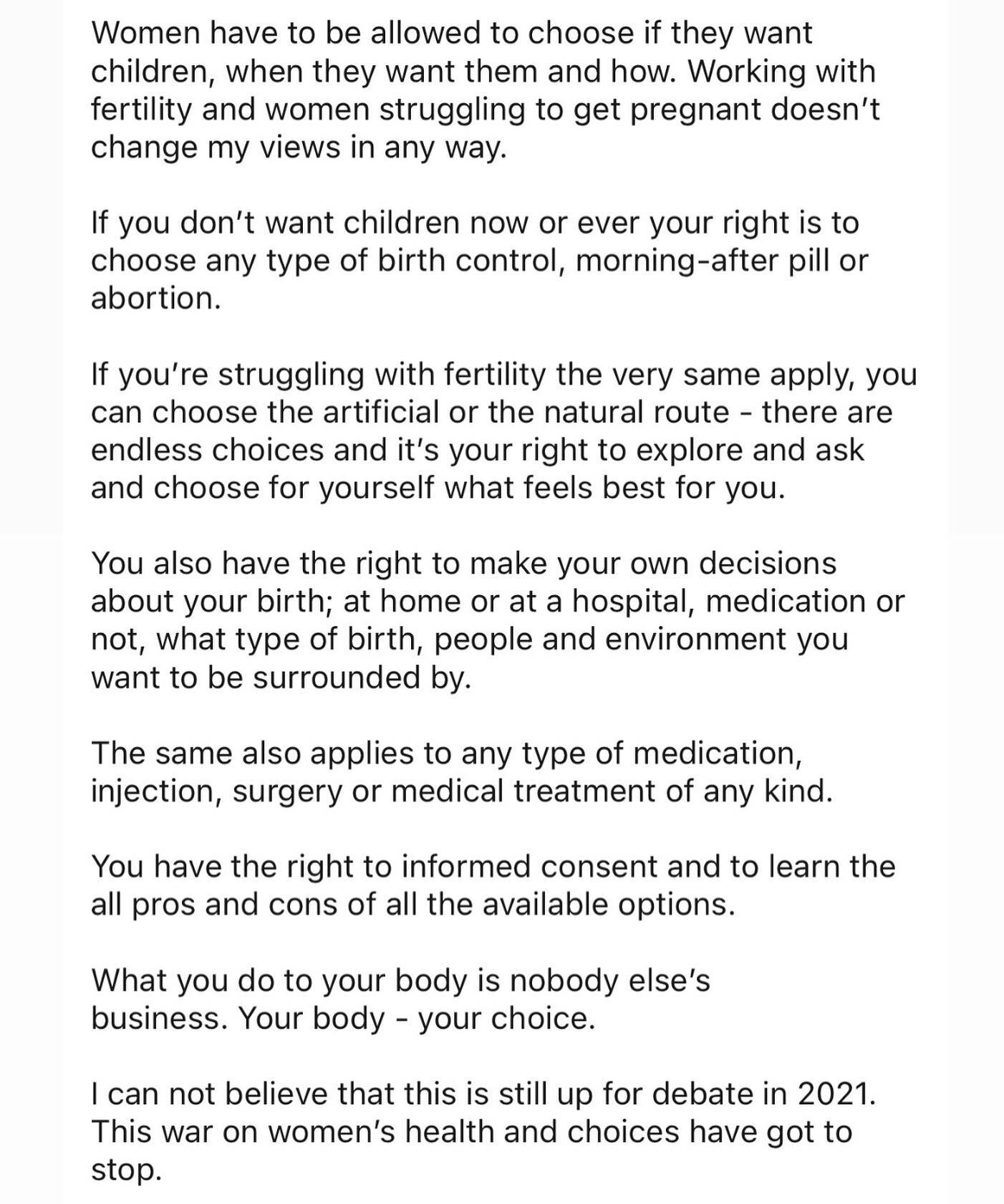 You have the right to choose for yourself which way to go. 

Your body - your choice.