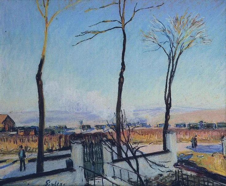 Alfred-Sisley-Winter Sun, Moret.jpg