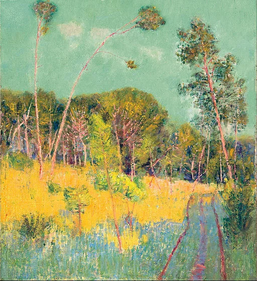 A clearing in the forest - John Peter Russell
