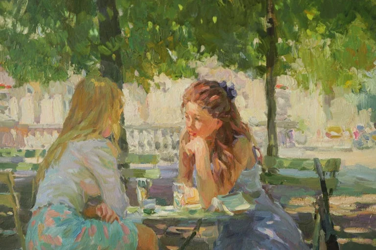Yuri Krotov - The Conversation Luxembourg Gardens Paris