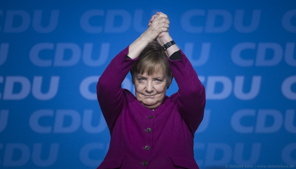 Angela Merkel auf dem CDU Parteitag