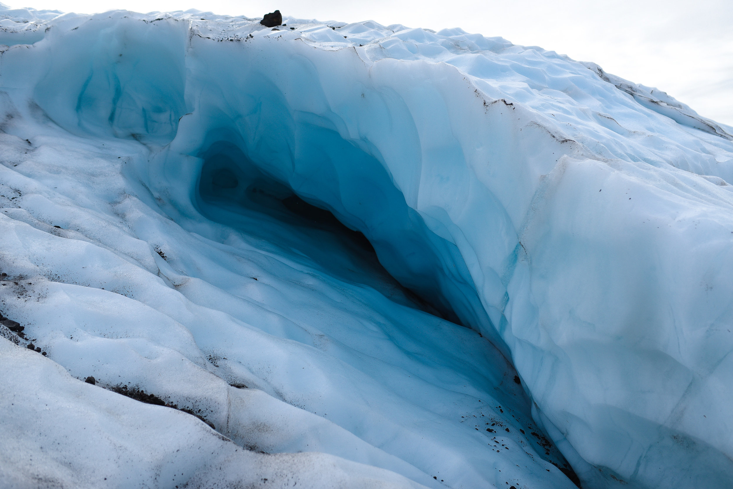 Another new crevasse formed that day