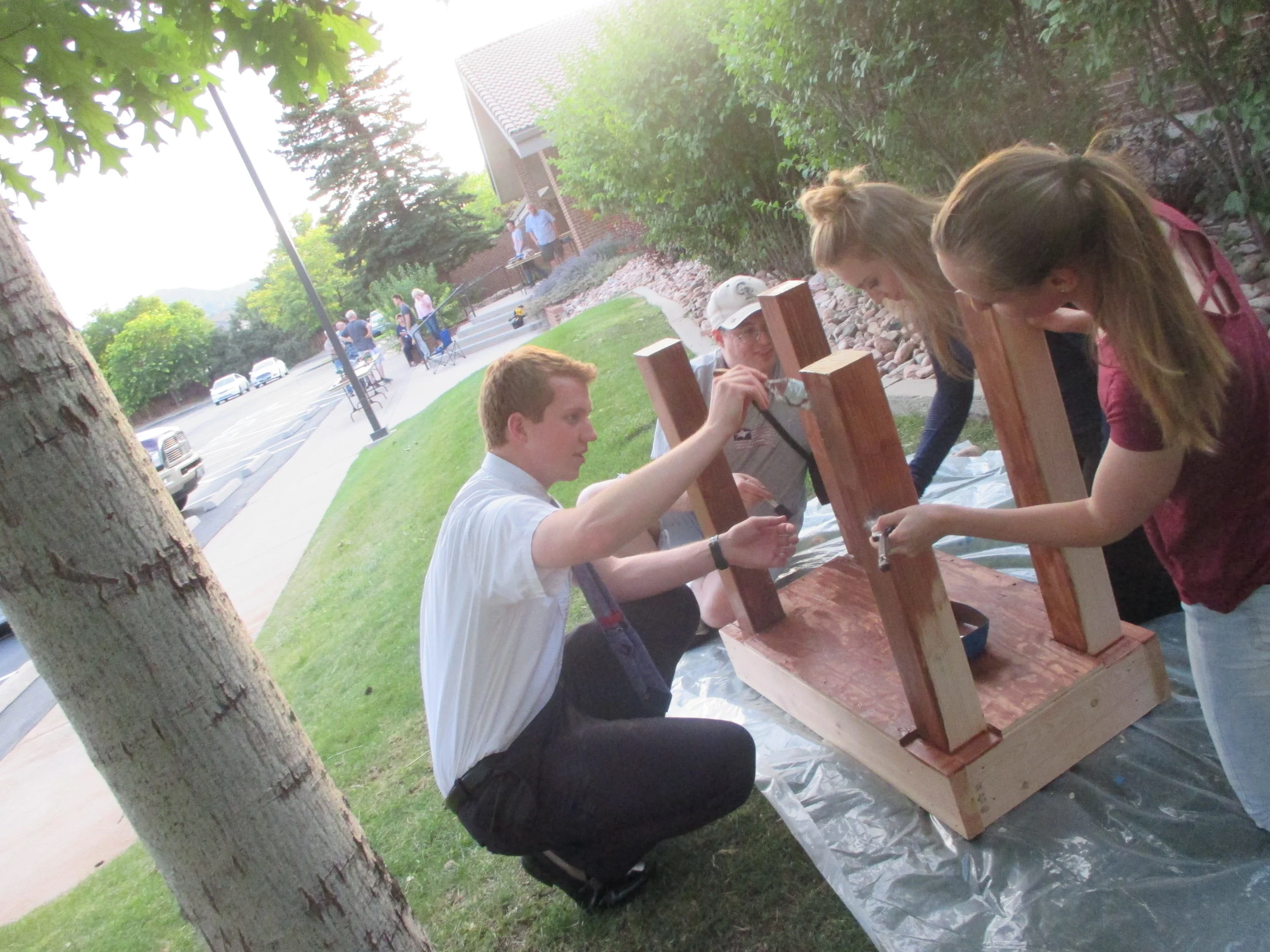 Belleview last FHE service project 7-17.JPG