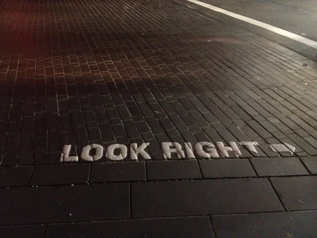 Every crosswalk – fortunately.