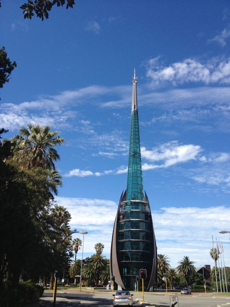 Perth Bell Tower? or building from the set of Star Trek?