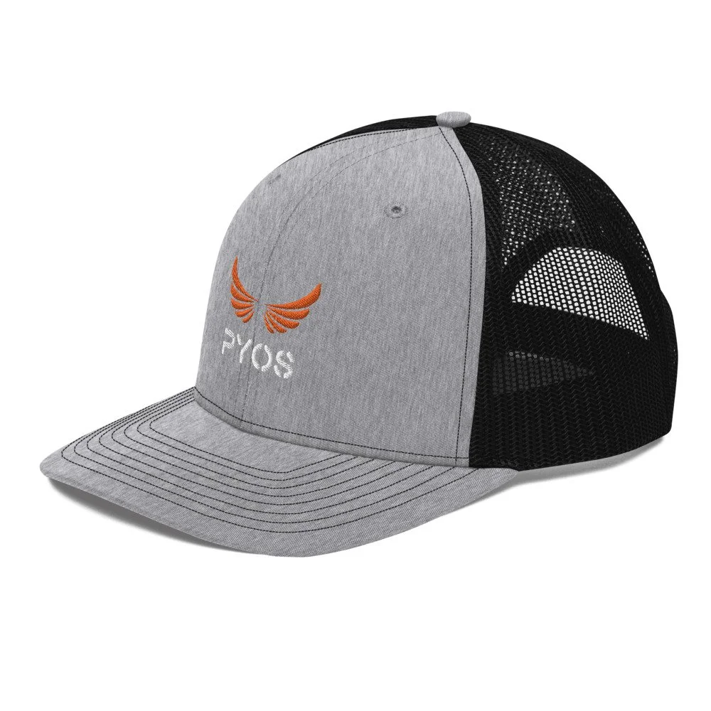 snapback-trucker-cap-heather-grey-black-left-front-61988995b08af.jpg