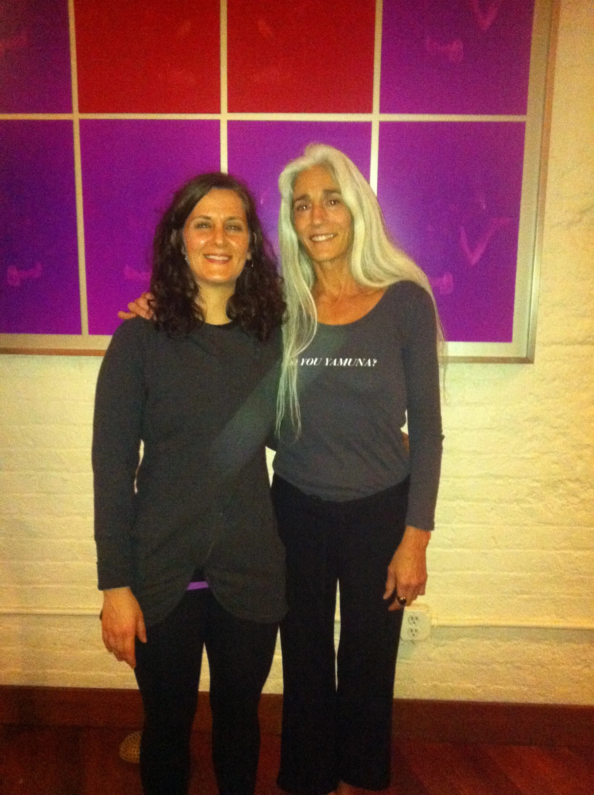 Anya with Yamuna Zake