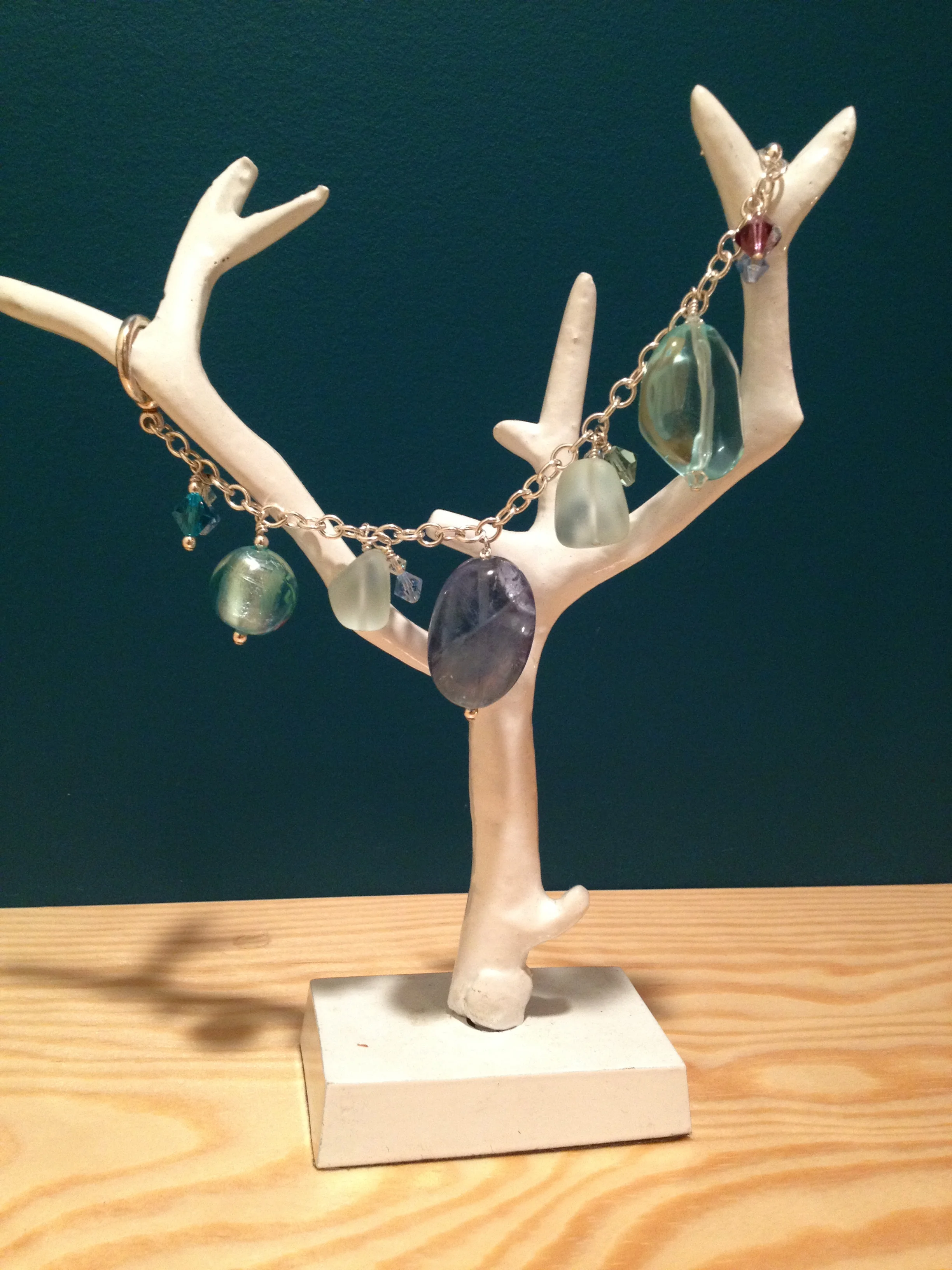 sea glass baubles