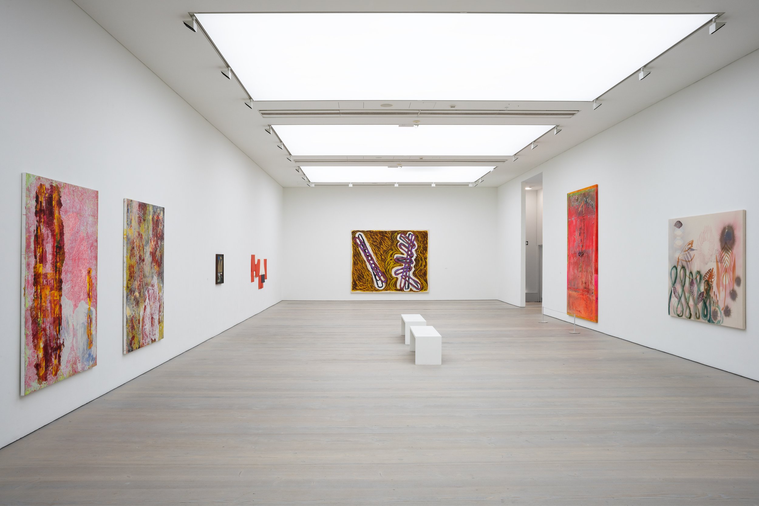Unreal City, Abstract Painting in London, Saatchi Gallery, 2024