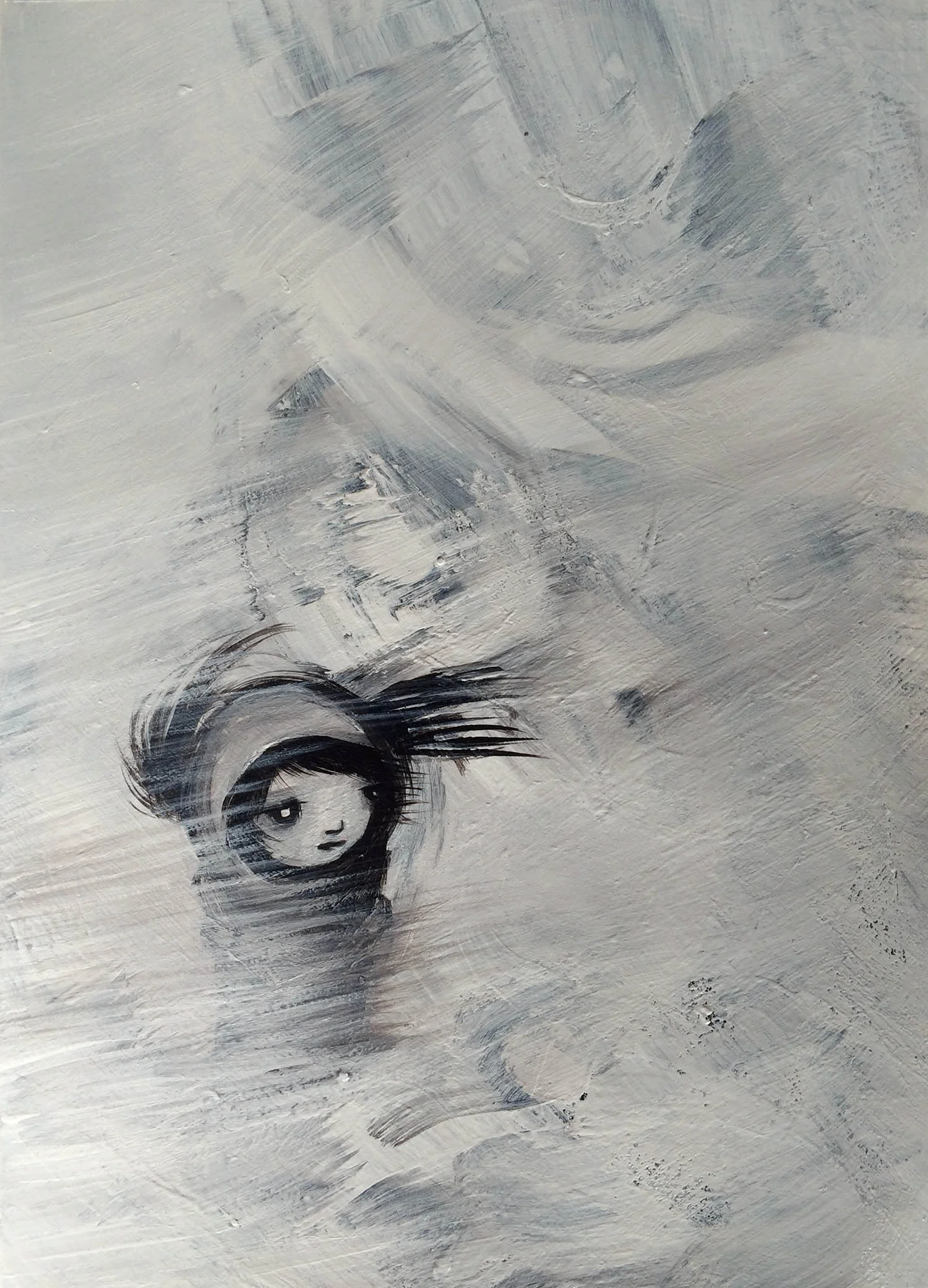 "This Too Shall Pass" • Acrylic on canvas • 9" x 12" • 2015
