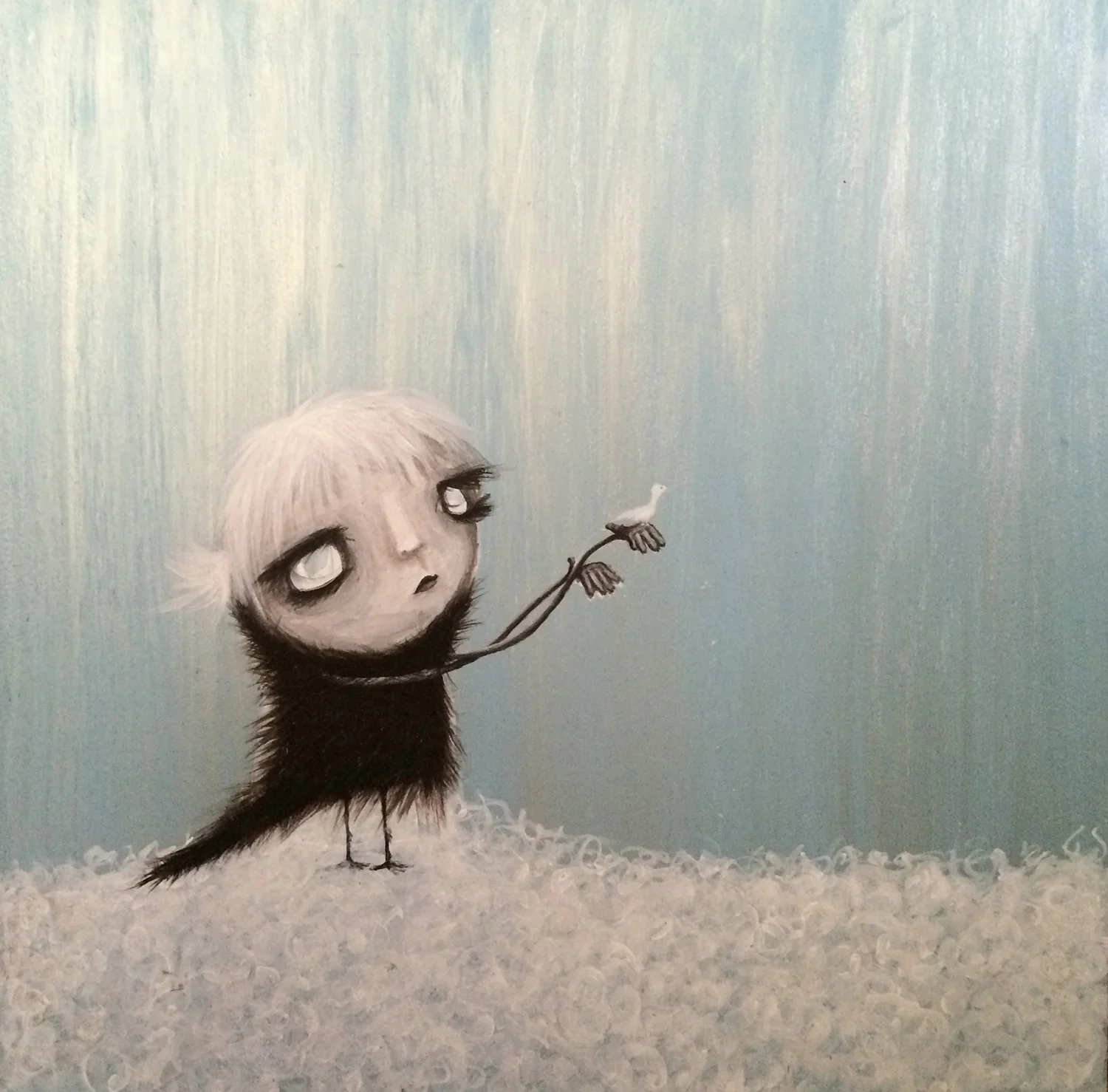 "Hope" • Acrylic on board • 24" x 24" • 2016