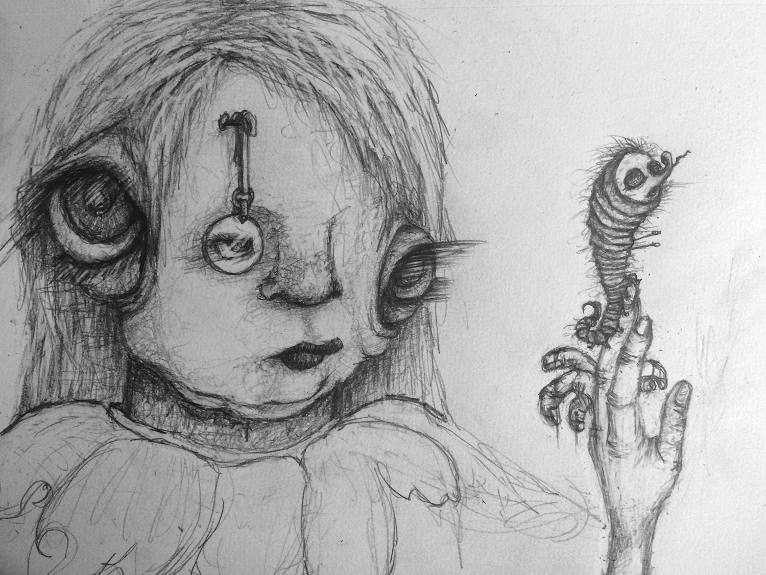 Graphite on paper • 9" x 12" • 2016