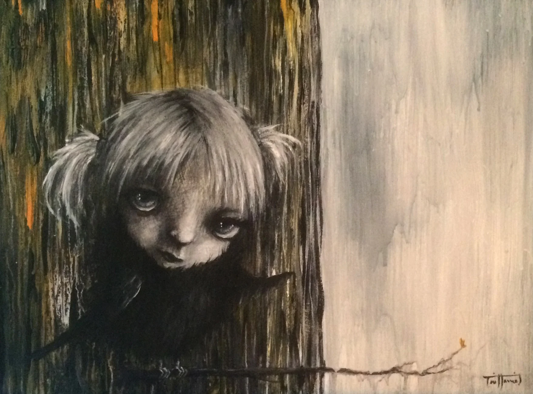 "Soon" • Acrylic on Board • 27" x 30" framed