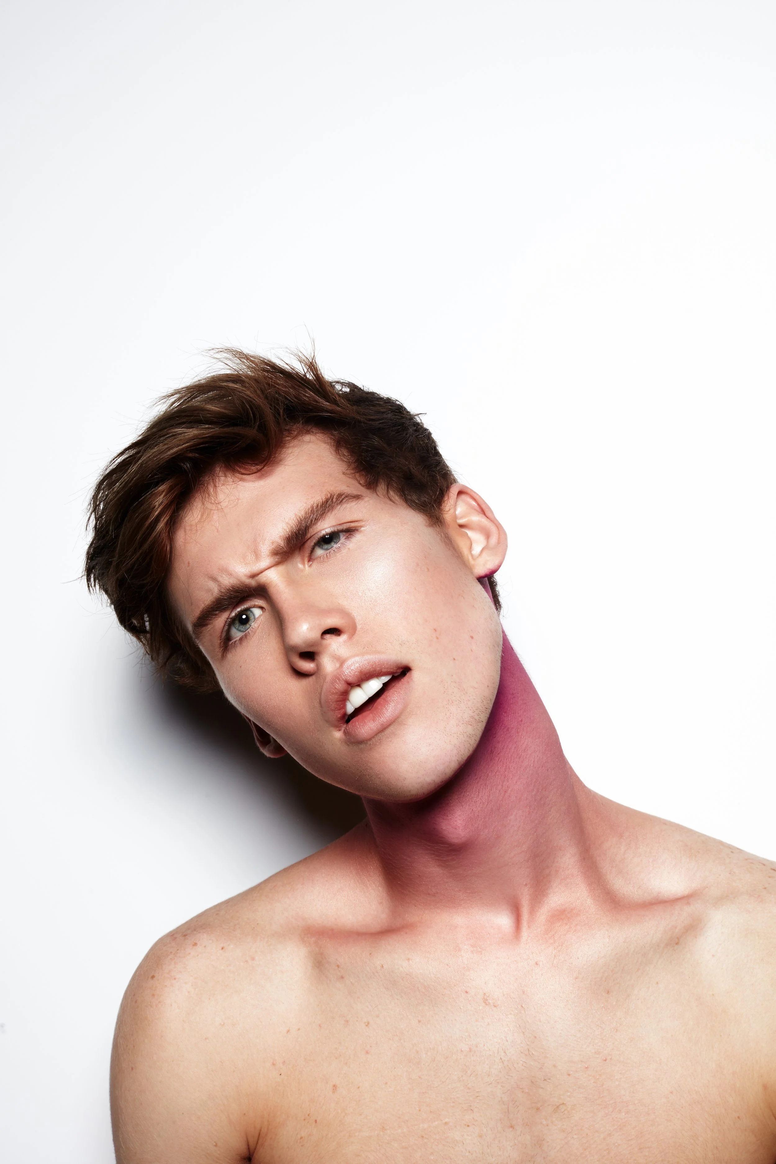 Editorial Ombre on Aidan Alexander 