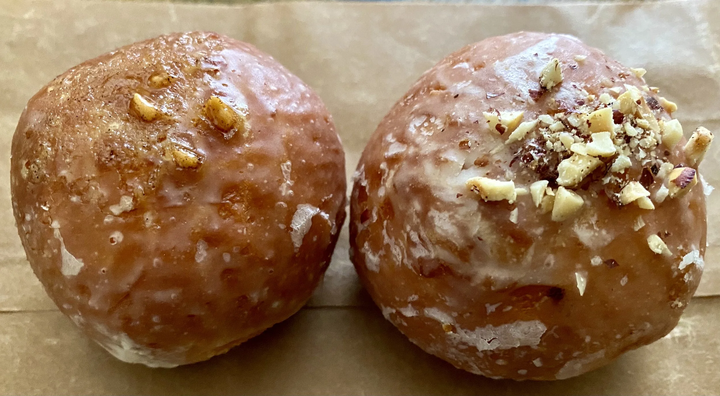 Half and Half Doughnuts and Coffee....Obviously I'm On the Doughnut Half!