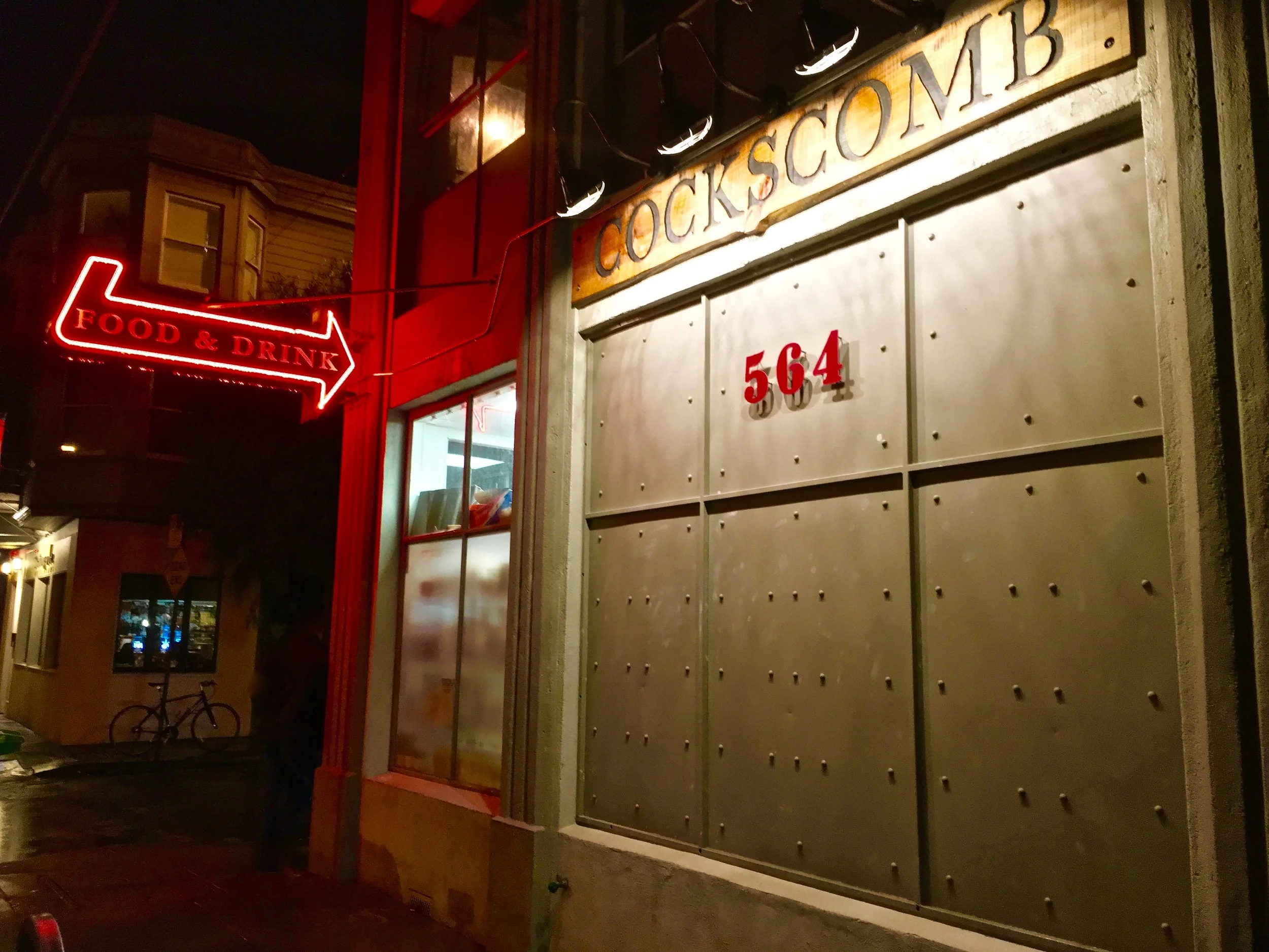  outside Cockscomb in SOMA