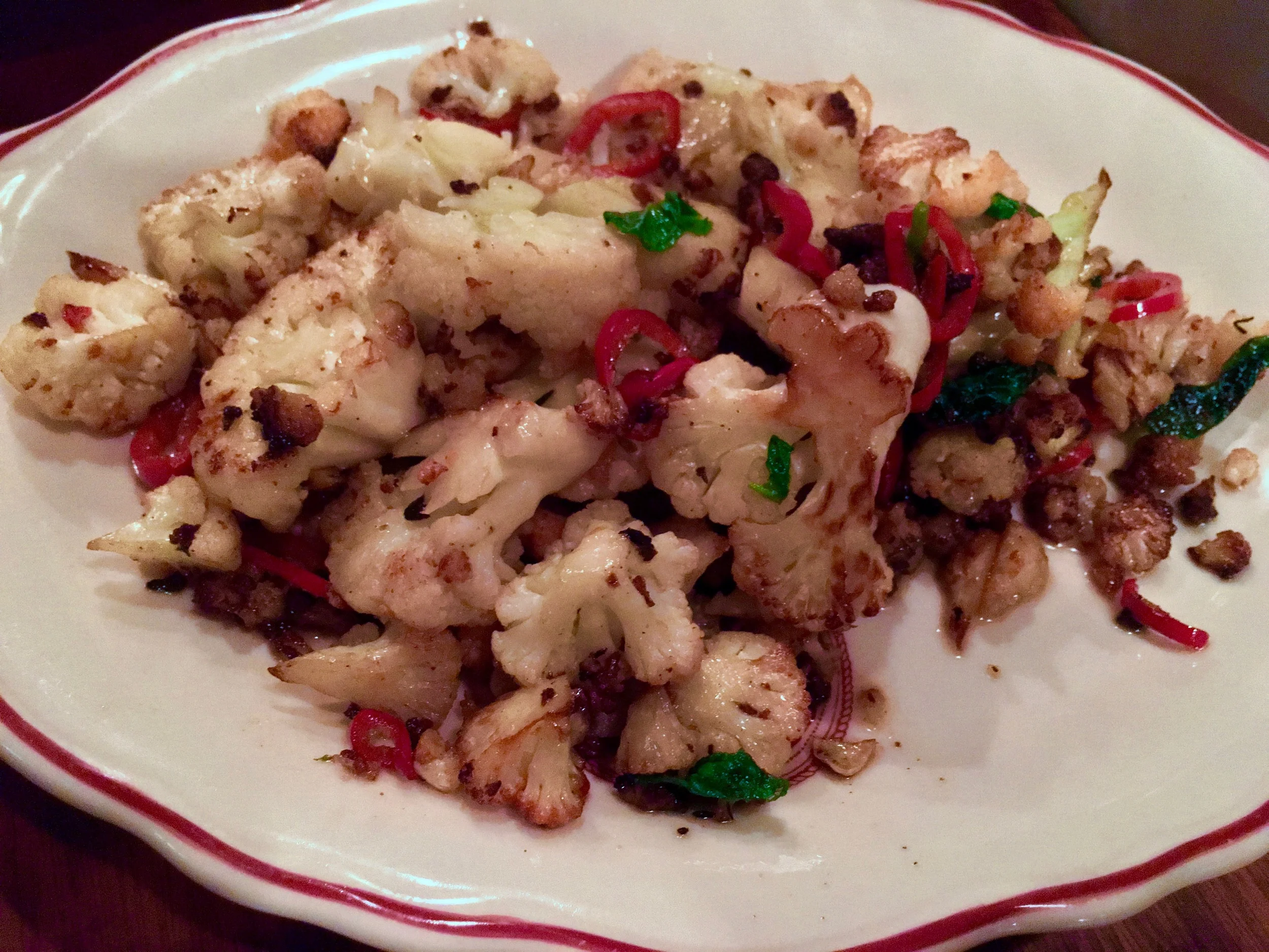  duck fat cauliflower