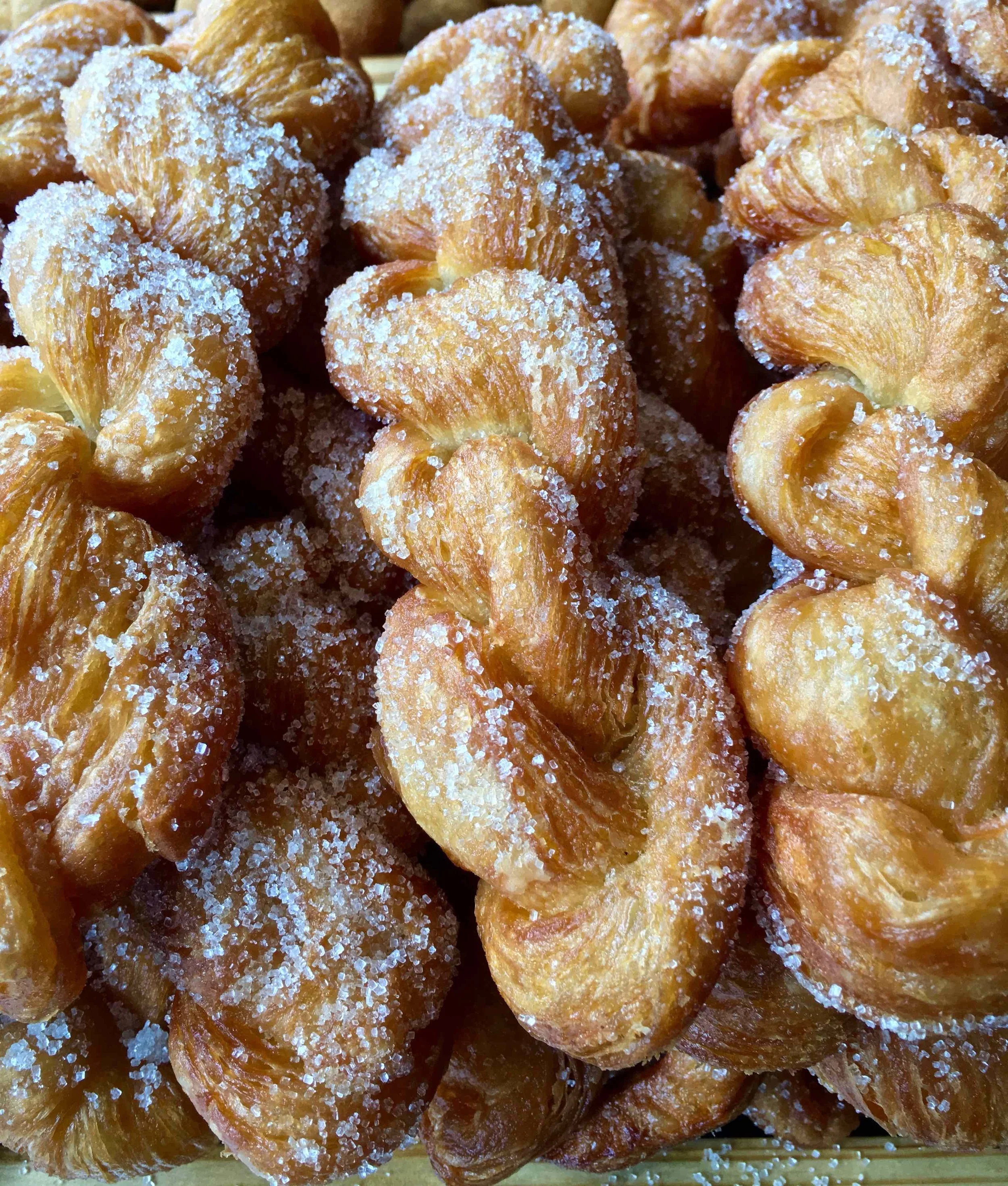 deep fried bread with sugar